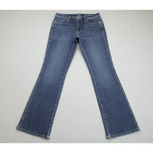 J jill Denim Jeans Womens 8R Blue Cotton Blend Stretch High Rise Bootcut